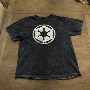 Star Wars Imperial Black Graphic Men’s T-Shirt Large